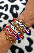 Load image into Gallery viewer, America Bracelet Set
