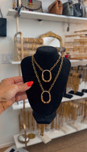 Load image into Gallery viewer, Diamond Lock Necklace
