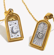 Load image into Gallery viewer, Two Toned Pendant Necklace
