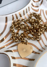 Load image into Gallery viewer, Textured Heart Necklace
