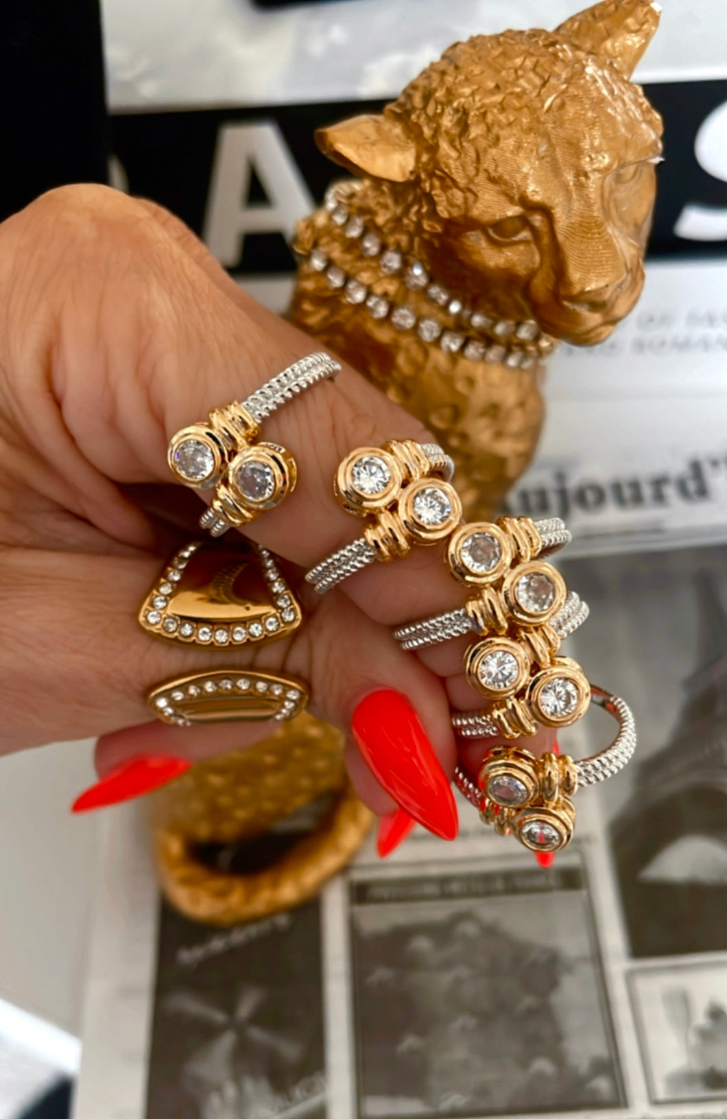 Two Toned Ring