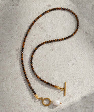 Load image into Gallery viewer, Stone Toggle Necklace
