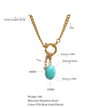 Load image into Gallery viewer, New Turquoise Charm Necklace
