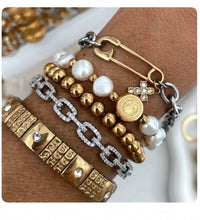 Load image into Gallery viewer, Rectangle Stretchy Bracelet
