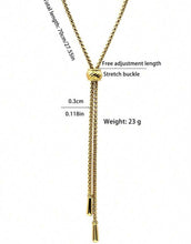 Load image into Gallery viewer, Pull Tie Necklace
