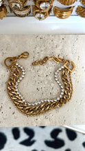 Load image into Gallery viewer, Triple Layer Gold Bracelet

