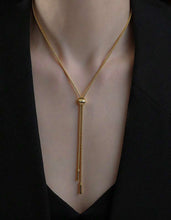 Load image into Gallery viewer, Pull Tie Necklace
