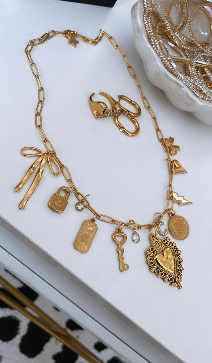 Gold Cassidy Necklace