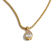 Load image into Gallery viewer, New Tear Drop Pendant Necklace
