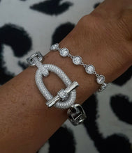 Load image into Gallery viewer, Diamond Lock Bracelet
