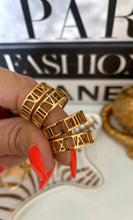Load image into Gallery viewer, Hollow Roman Numeral Ring
