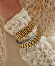 Load image into Gallery viewer, Watch Like Box Chain Bracelet
