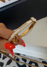Load image into Gallery viewer, White Leather Bracelet
