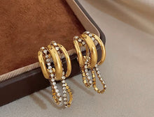 Load image into Gallery viewer, Chain Bougie Earrings
