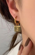Load image into Gallery viewer, Coin Huggie Earrings
