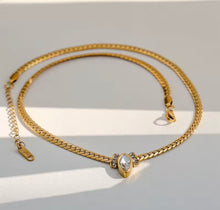 Load image into Gallery viewer, Diamond Accent Marquise Necklace
