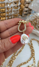 Load image into Gallery viewer, Pearl Charm Toggle Necklace
