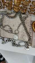 Load image into Gallery viewer, Silver Coin Necklace
