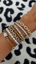 Load image into Gallery viewer, Diamond Link Bangle
