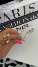 Load image into Gallery viewer, Open Diamond Trim Ring
