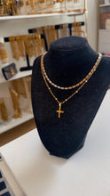 Load image into Gallery viewer, Diamond Necklace With Cross
