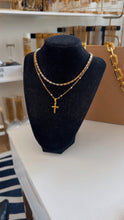 Load image into Gallery viewer, Diamond Necklace With Cross
