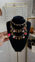 Load image into Gallery viewer, America Charm Necklace
