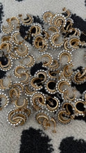 Load image into Gallery viewer, Pearl Diamond Double Hoop

