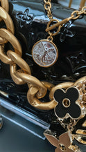 Load image into Gallery viewer, Double Sided Coin Toggle Necklace
