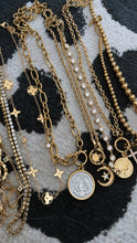 Load image into Gallery viewer, Double Sided Coin Toggle Necklace
