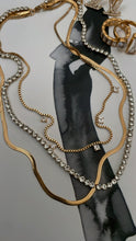 Load image into Gallery viewer, Triple Layer Tennis Necklace
