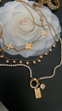 Load image into Gallery viewer, Initial Tennis Necklace
