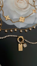 Load image into Gallery viewer, Initial Tennis Necklace

