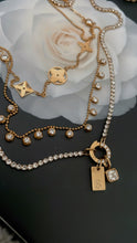 Load image into Gallery viewer, Initial Tennis Necklace
