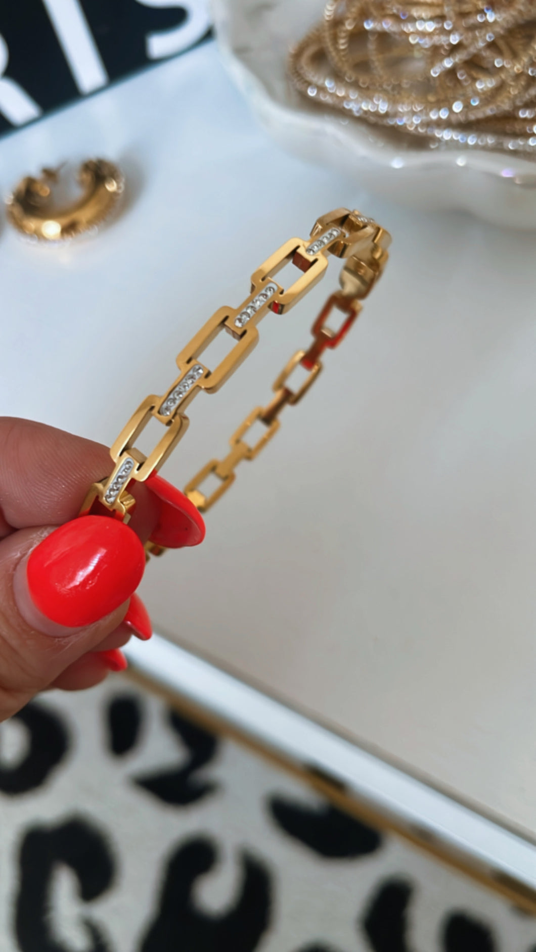 Gold Link Bracelet