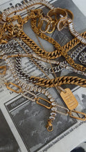 Load image into Gallery viewer, Two Toned Cuban Necklace and Bracelet
