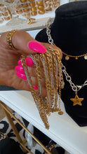 Load image into Gallery viewer, Twisted Two Toned Necklace Bracelet
