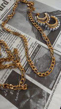 Load image into Gallery viewer, Twisted Two Toned Necklace Bracelet
