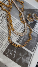 Load image into Gallery viewer, Twisted Two Toned Necklace Bracelet
