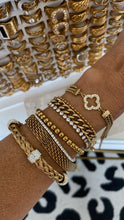 Load image into Gallery viewer, Triple Layer Gold Bracelet
