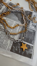 Load image into Gallery viewer, Twisted Two Toned Necklace Bracelet
