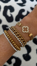 Load image into Gallery viewer, Triple Layer Gold Bracelet
