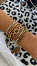 Load image into Gallery viewer, Triple Layer Gold Bracelet
