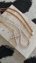 Load image into Gallery viewer, Oversized Pearl Cross
