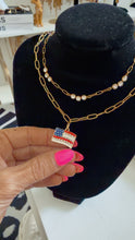 Load image into Gallery viewer, Flag Necklace
