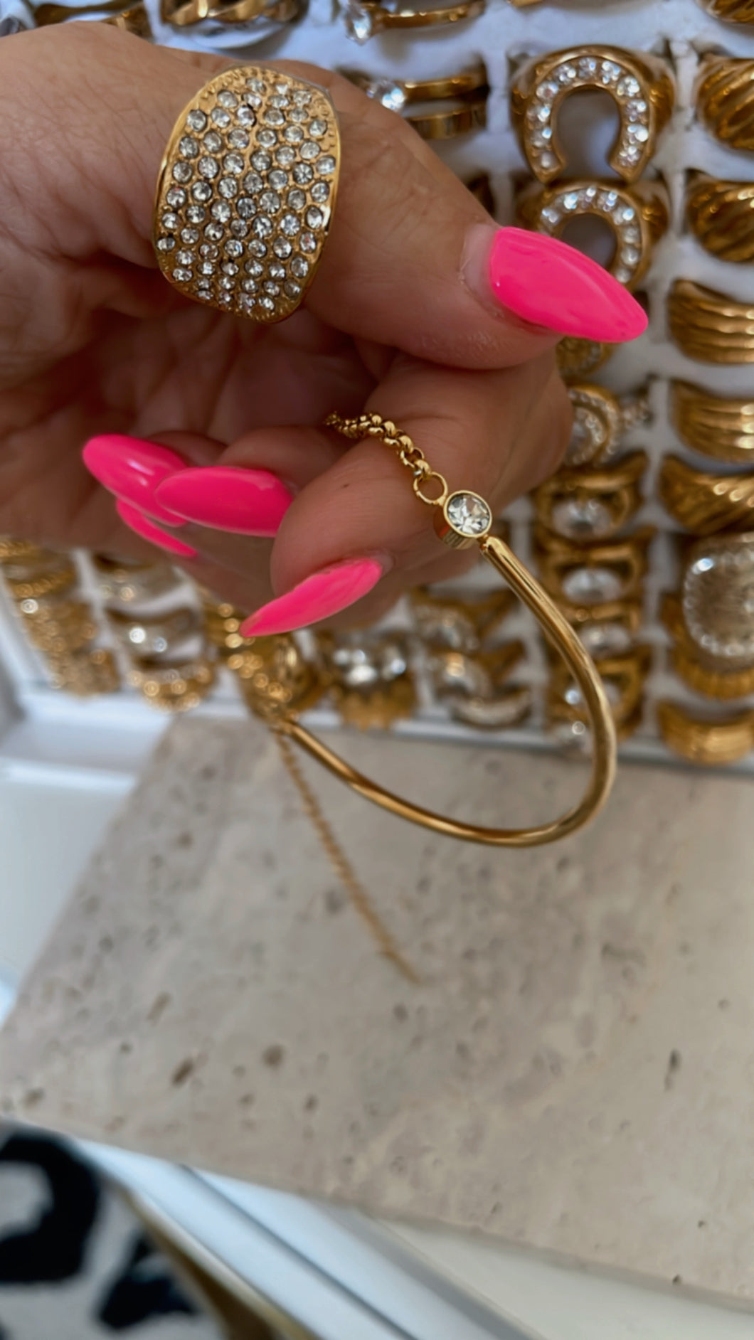 Half Dome Diamond Bracelet