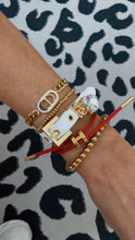 Load image into Gallery viewer, Red H Bracelet
