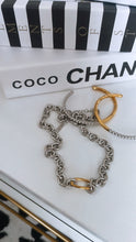 Load image into Gallery viewer, Two Toned Chain Necklace
