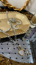 Load image into Gallery viewer, Silver And Gold Charm Necklace
