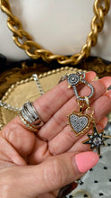 Load image into Gallery viewer, Silver And Gold Charm Necklace
